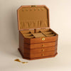 The Hex - Four Tier Wooden Jewelry Box with lock