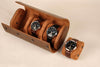 Leather Watch Case - Brown