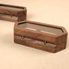 The Match - Wedding Ceremony Wooden Ring Box