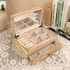 The Heritage - Vintage Rustic Personalized Wooden Jewelry Box