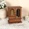 The Elevate - Double Door Wooden Jewelry Box with Mirror