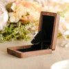The Duo - Walnut Engagement Wooden Ring Box