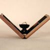 The Bond - Rotating Proposal Wooden Ring Box with LED