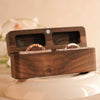 The Duet - Double Slot Wedding Ring Box for 2 Rings - S