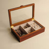 The Rustic - Single Tier Wooden Jewelry Box