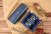 The Timepiece - Leather Watch Case - Navy