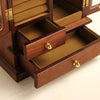 The Elevate - Double Door Wooden Jewelry Box with Mirror