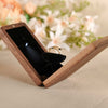 The Bond - Rotating Proposal Wooden Ring Box with LED