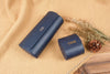 The Timepiece - Leather Watch Case - Navy