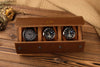 Leather Watch Case - Brown