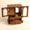 The Elevate - Double Door Wooden Jewelry Box with Mirror