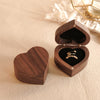 The Love - Heart Shape Wedding Ring Box