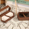 The Match - Wedding Ceremony Wooden Ring Box