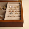 The Rustic - Single Tier Wooden Jewelry Box