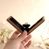 The Bond - Rotating Proposal Wooden Ring Box with LED