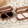 The Match - Wedding Ceremony Wooden Ring Box