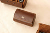 Leather Watch Case - Brown