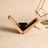 The Duo - Walnut Engagement Wooden Ring Box
