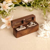 The Duet - Double Slot Wedding Ring Box for 2 Rings - S