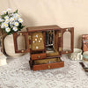 The Elevate - Double Door Wooden Jewelry Box with Mirror