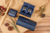 The Timepiece - Leather Watch Case - Navy