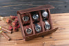 Leather Watch Case -  Dark Brown