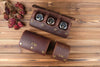 Leather Watch Case -  Dark Brown